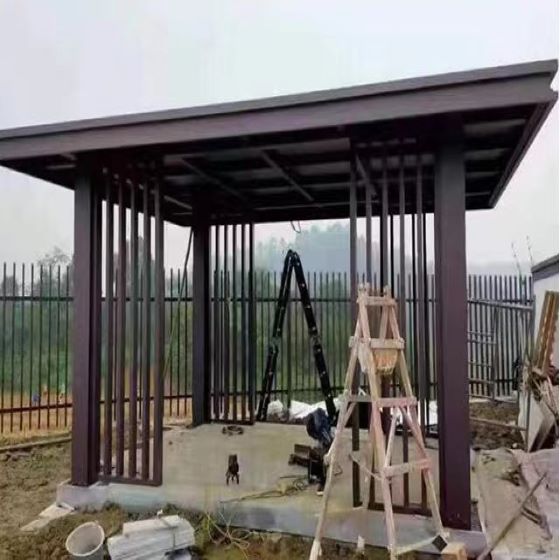 杭州休闲铝艺凉亭建造案例